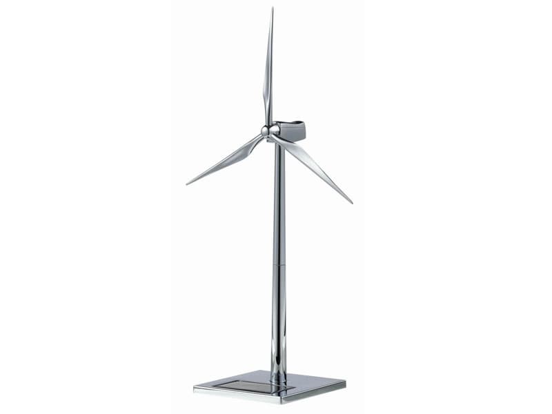 Silver Metal Windmill for Company Gifts